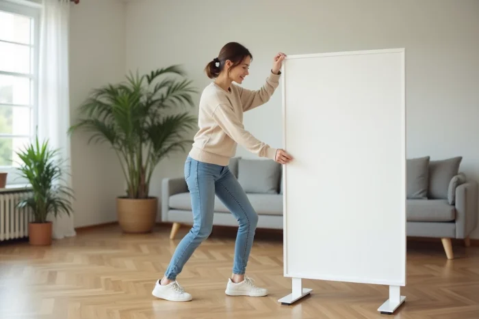 Installer une cloison amovible sans percer : guide pratique pour une pose facile Installer une cloison amovible sans percer : guide pratique pour une pose facile