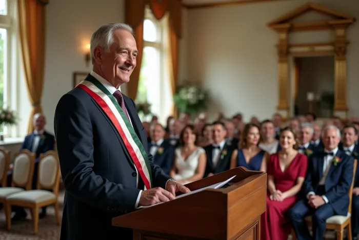Inspirez-vous avec nos exemples de discours du maire pour mariage réussis