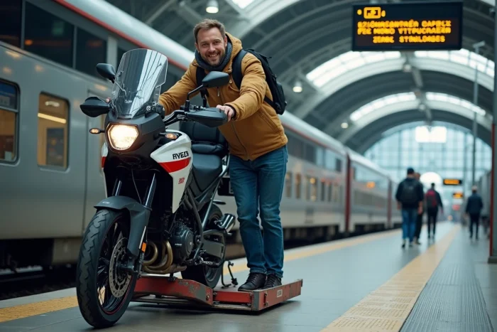 Comment transporter sa moto dans le train en Europe : guide et conseils pratiques Comment transporter sa moto dans le train en Europe : guide et conseils pratiques